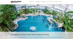 Desktop Screenshot of pawlowski-gmbh.de